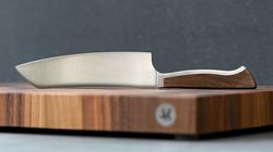 Oak/Walnut wood, Caminada Santoku